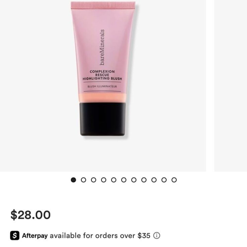 BareMinerals Complexion Rescue Highlighting Blush Peach Glow NEW - Picture 3 of 8